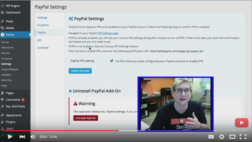 Setting up payments with Gravity Forms - Ask Kori