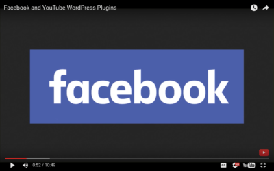 Facebook and YouTube WordPress Plugins