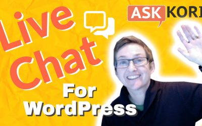 Using Live Chat on WordPress