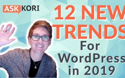 12 New Trends for Your WordPress Website in 2019
