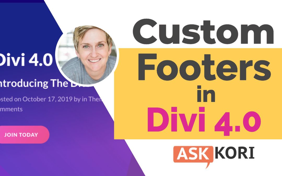 How to Build Custom Footers in WordPress – Divi 4.0