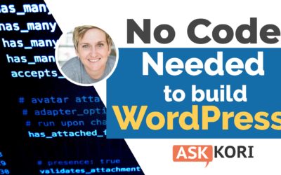Can I build a WordPress website without knowing code?