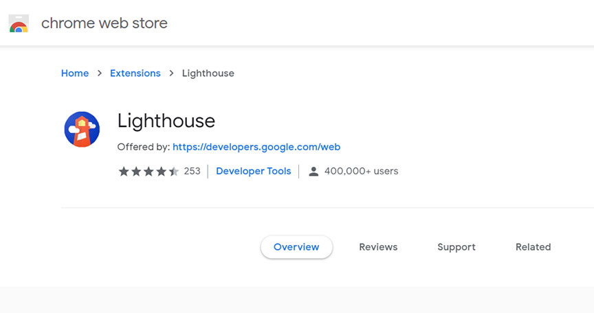 google-lighthouse