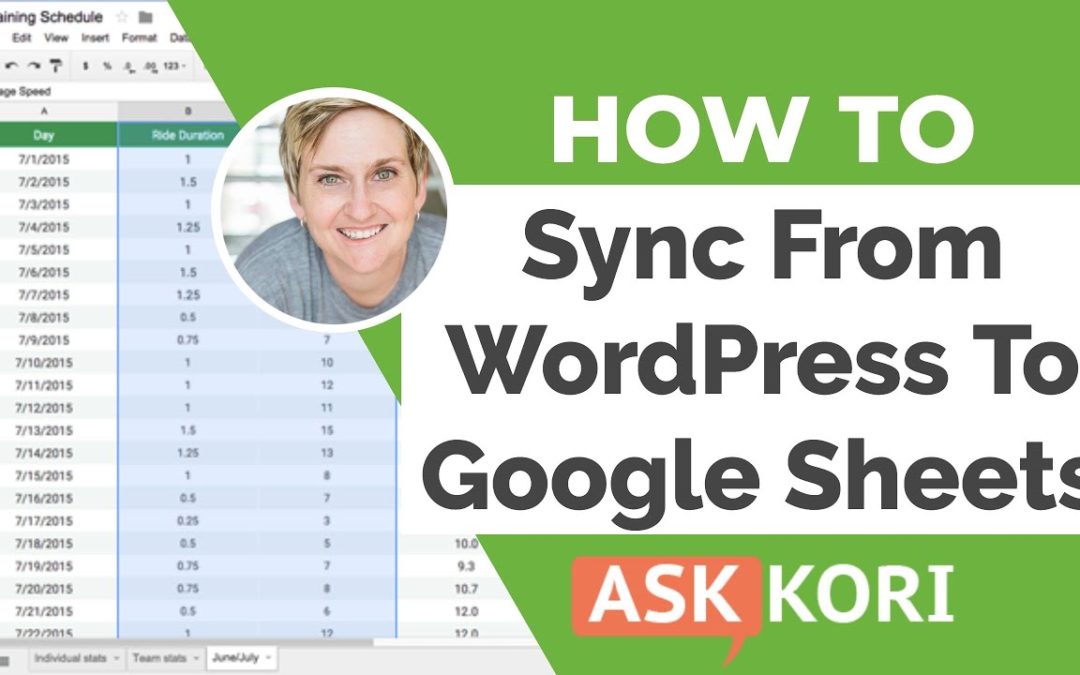 Sync Your WordPress Website with Google Sheets