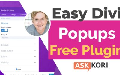 Make Popups in Divi for WordPress – Free Plugin