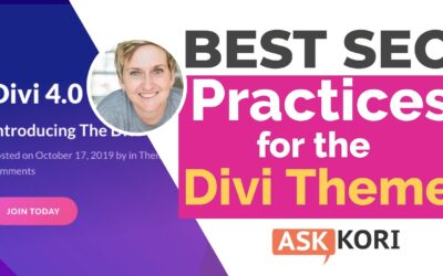 Best SEO Practices for Divi WordPress Theme