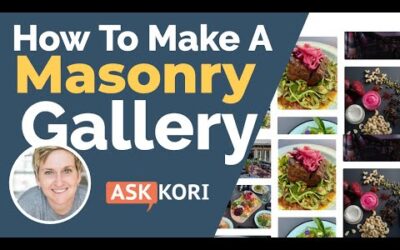 Create a Masonry Gallery For Your Website