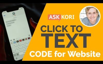 Add “Click to Text” Code to Your Website – Easy HTML