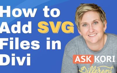 How to Add SVG Files into Divi