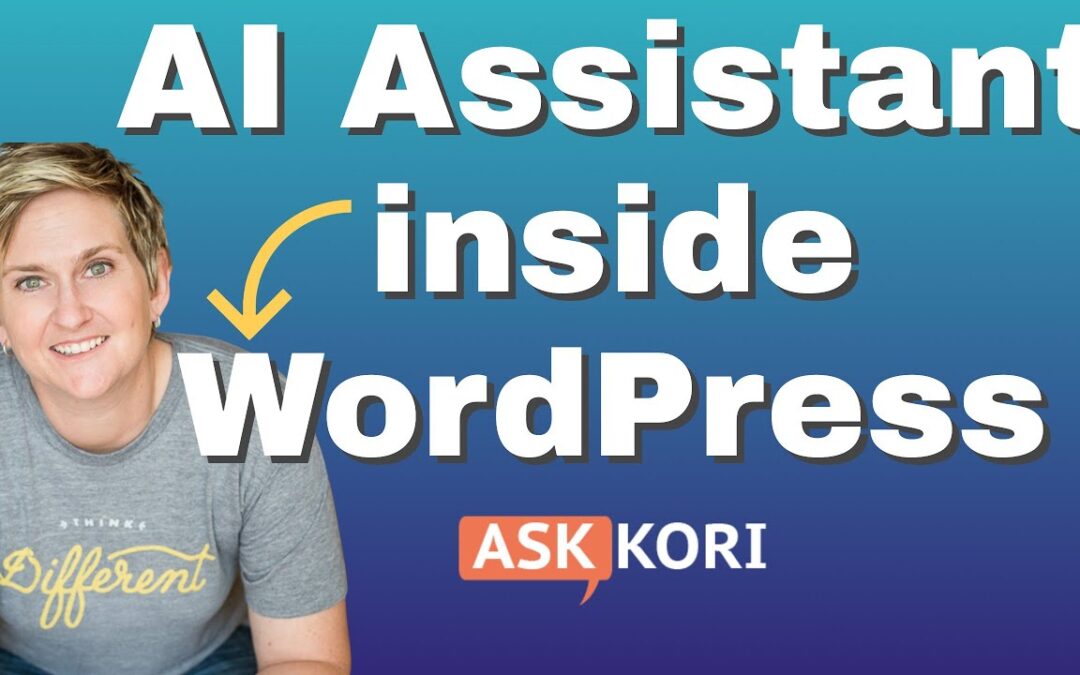AI inside of WordPress – Add a free plugin