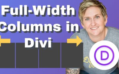 Create Full-Width Columns in Divi – Elegant Themes WordPress